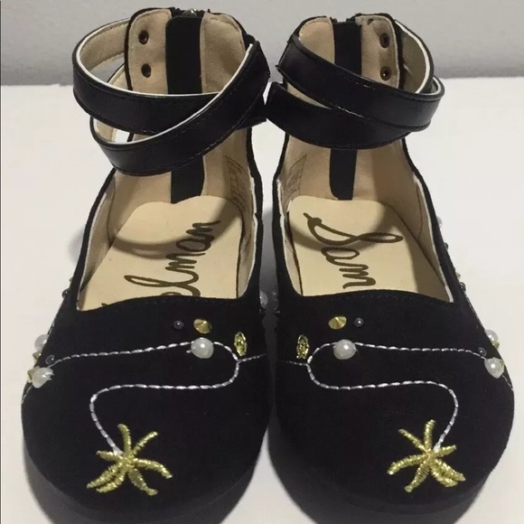 sam edelman ankle strap flats